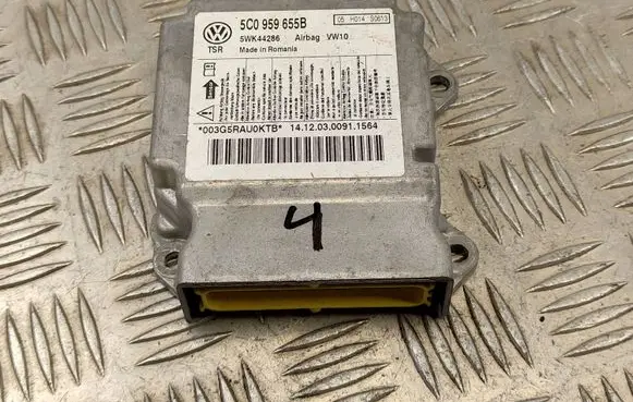 Skoda Yeti (5L) Airbag control unit/module 5C0959655B 5WK44286