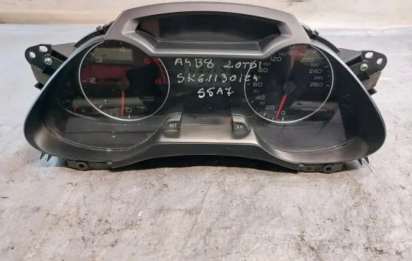 Audi A4 S4 B8 8K Speedometer (instrument cluster) 8K0920900P