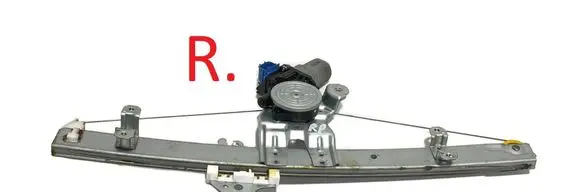 Nissan Leaf II (ZE1) Front door window regulator with motor 807313NA1B 43705