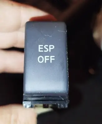 Nissan Note (E11) ESP (stability program) switch 9717H