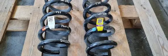 Rear coil spring