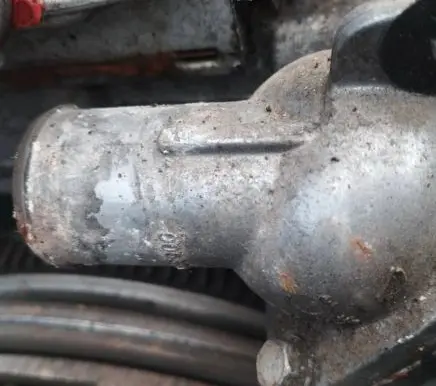 Opel Signum Engine coolant pipe/hose 90537605