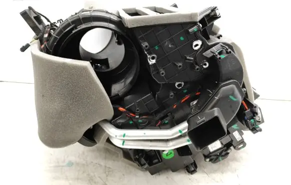 Interior heater climate box assembly
