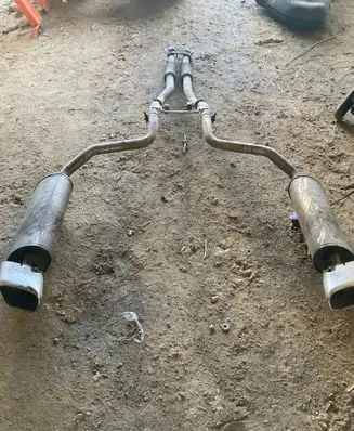 Jaguar XJ X351 Muffler/silencer C2D17503 C2D17504