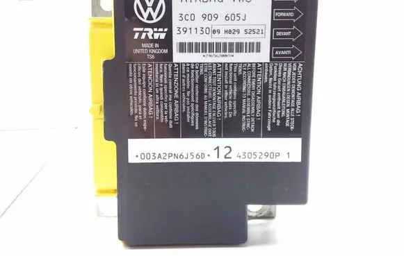 Volkswagen PASSAT B6 Airbag control unit/module 3C0909605J 391130