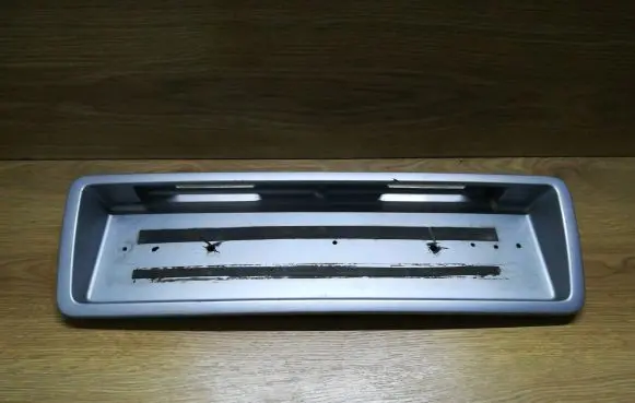 Audi A8 S8 D2 4D Trunk door license plate light bar 4D0853465B