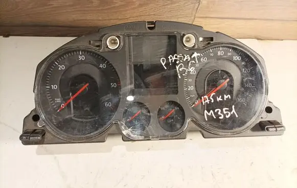 Volkswagen PASSAT B6 Speedometer (instrument cluster) A2C53194181 A2C53117396
