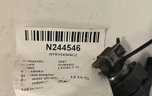 Subaru Legacy Fuel injector 16613AA020