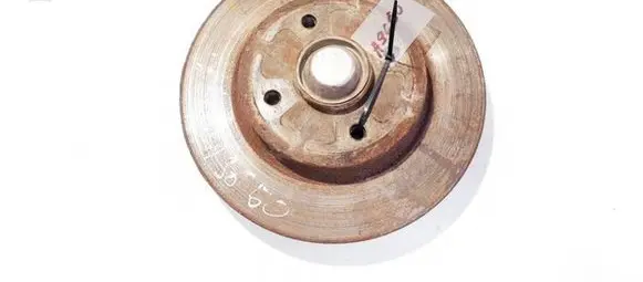 Peugeot 3008 I Rear brake disc neventiliuojamas