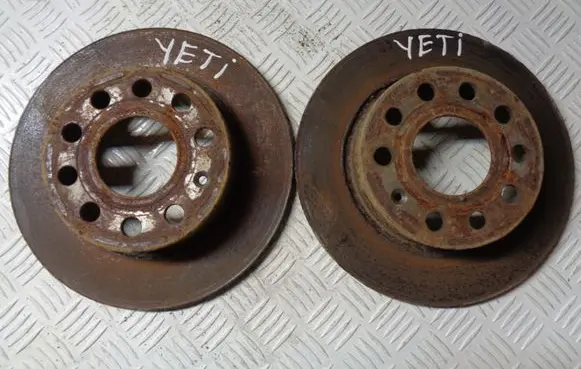Skoda Yeti (5L) Rear brake disc