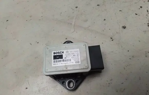 Citroen C4 Grand Picasso ESP acceleration yaw rate sensor 0265005715 7006996 9663138180