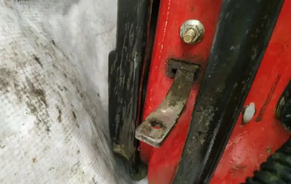 Mazda MX-3 Front door check strap stopper 
