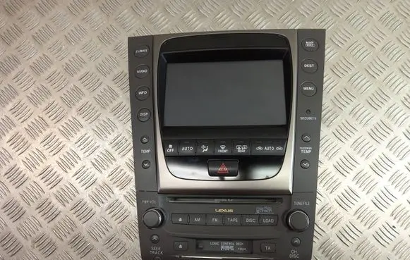 Lexus GS 300 350 430 450H Radio/CD/DVD/GPS head unit 86120-3A090-E0 86111-30550