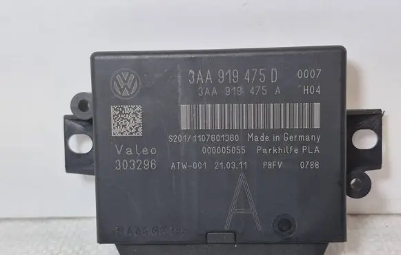 Volkswagen PASSAT B7 Parking PDC control unit/module 3AA919475D 3AA919475A 1107601360