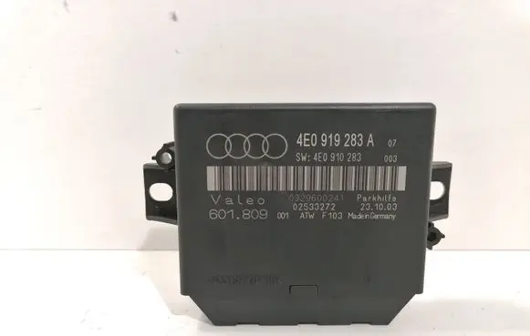 Audi A8 S8 D3 4E Parking PDC control unit/module 4E0919283A 4E0910283