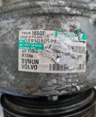 Volvo XC60 Air conditioning (A/C) compressor (pump) 1650P