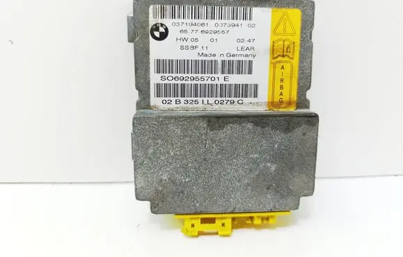 BMW 7 E65 E66 Airbag control unit/module 6929557