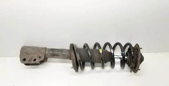 Front shock absorber with coil spring