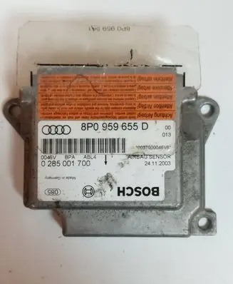 Audi A3 S3 8P Airbag control unit/module 8P0959655D 0285001700