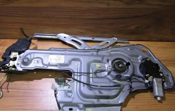 Hyundai Trajet Sliding door window regulator with motor 824803a000