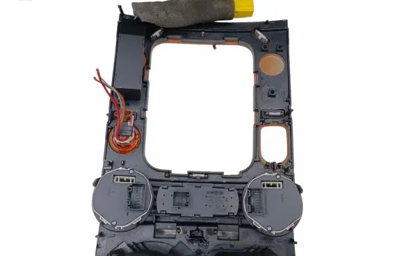 Volkswagen Touareg I Center console 7L6863216 7L6858601