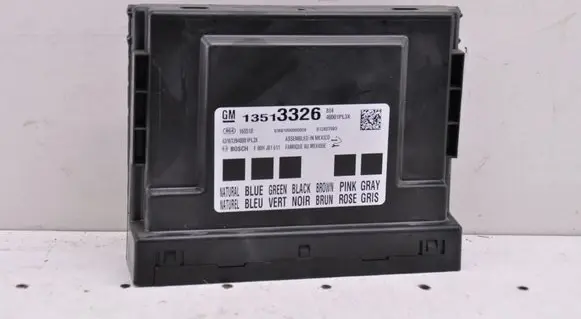 Cadillac CT6 Central body control module 13513326