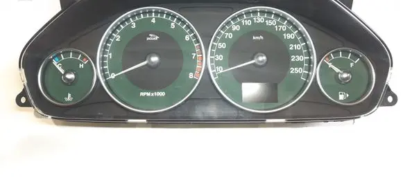 Jaguar X-Type Speedometer (instrument cluster) 1X4F10B885AB 1X4F108414