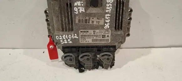 Peugeot 206 Engine control unit/module 0281012525 9661728580 9657699480