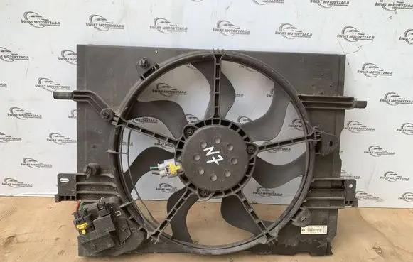 Electric radiator cooling fan