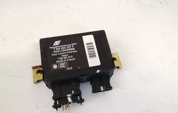 Ford Galaxy Immobilizer control unit/module 7m5953257f ym2119a366bb
