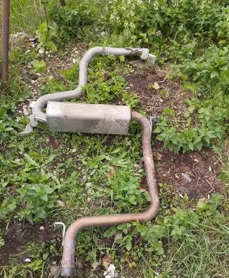 Volkswagen Touran III Muffler/silencer 