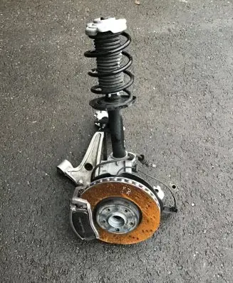 Mercedes-Benz GLB x247 Front wheel hub spindle knuckle A1774210301 A2473206701