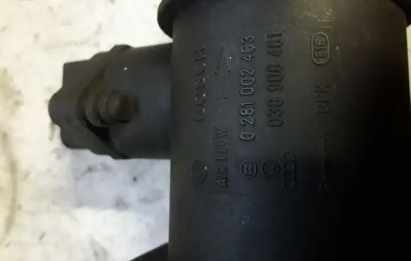 Volkswagen PASSAT B5.5 Mass air flow meter 0281002463