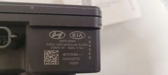 KIA Sorento Alarm system siren 958752P900
