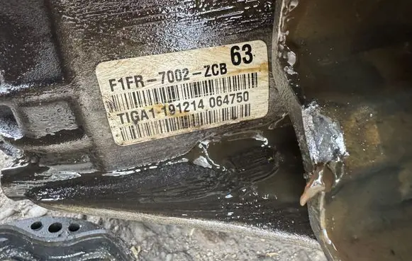 Ford Focus ST Manual 6 speed gearbox F1FR7002ZCB