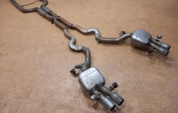 BMW 5 F10 F11 Muffler/silencer 7845462 7590334