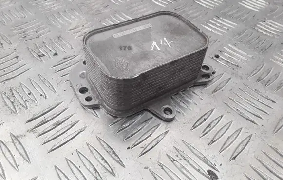 Engine oil radiator