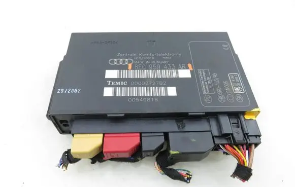 Audi A4 S4 B6 8E 8H Central body control module 8E0959433AR