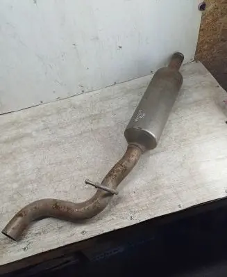 Volkswagen PASSAT B6 Middle muffler/silencer 3C0253211E FBP60202