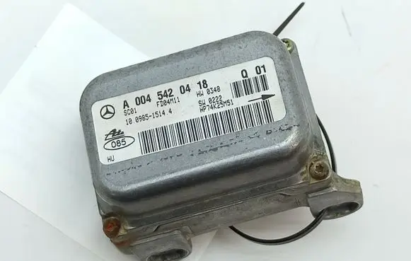 Mercedes-Benz C W203 ESP acceleration yaw rate sensor A0045420418 10098515144