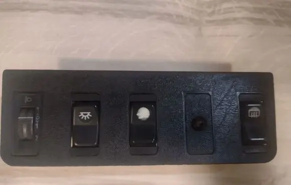 Mercedes-Benz 200 300 W123 A set of switches 1236833108