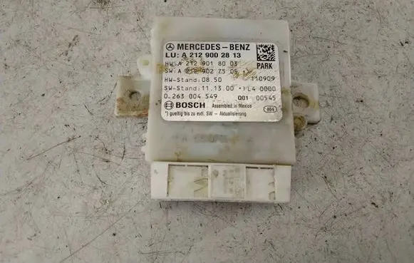 Mercedes-Benz E W212 Parking PDC control unit/module A2129002813 A2129018003 A2129027505