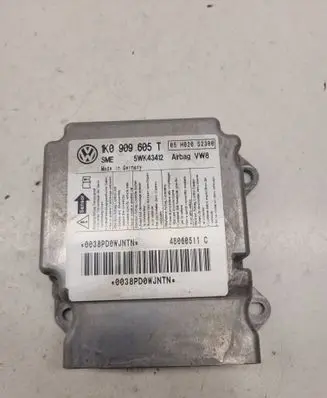 Volkswagen Golf V Airbag control unit/module 1K0909605T 5WK43412