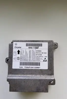 Chrysler Town & Country V Airbag control unit/module 68062118AF T06JF1041120NA 5WY86930