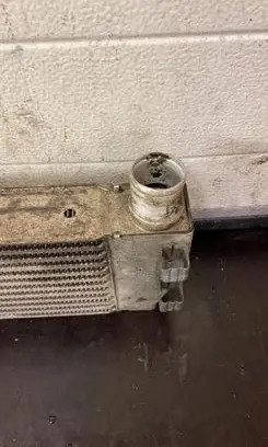Renault Megane II Intercooler radiator 8200325003