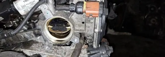 Opel Insignia A Throttle valve 50569200