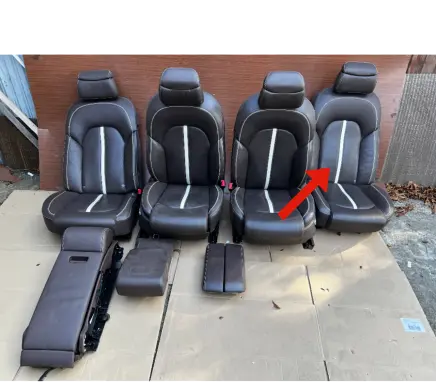 Audi A8 S8 D4 4H Rear seat AUDIA8D4LONG 4H4 LEWY