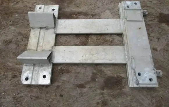 Porsche Panamera (970) Radiator support slam panel bracket 97050462301