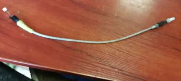 Front door cable line