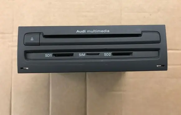 Audi A8 S8 D4 4H Navigation unit CD/DVD player 4H0035746D